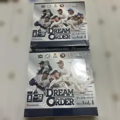 プロ野球カードゲームDREAM ORDER 2024 Vol.4 2BOX未開封