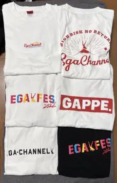 エガフェス　2024  EGAFES Tシャツ 白　Mサイズ エガフェス 2024 EGAFES Tシャツ 白 Mサイズ エガフェス 2024