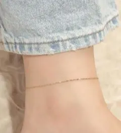 訳有　試着のみのアンクレット　サージカルステンレス rani　つけっぱなし