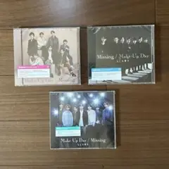 なにわ男子 Make Up Day / Missing CD 3枚セット