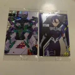 機動戦士Gundam GQuuuuuuX カードウエハース ニャアン 1-23