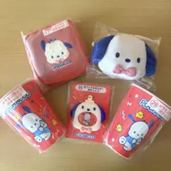 はぴだんぶい　当たりくじ　5周年　ポチャッコ　5点セット