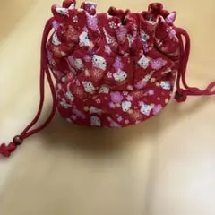 キティ　丸きんちゃく