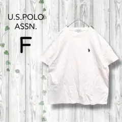 u.s. polo assn.　Tシャツ　オーバーサイズ　ワンポイント　刺繍ロゴ