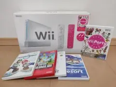 Nintendo Wii本体 + Wii Party + ゲームセット