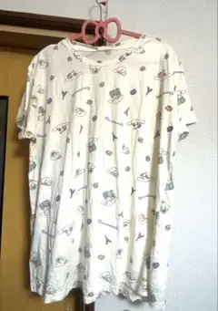 新品タグ付き　4L シナモロールトラベル柄Tシャツ