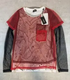 DIESEL キッズ シースルートップス シアーシャツ　12 ディーゼル