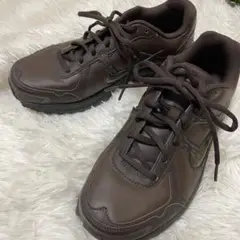 良品 NIKE ナイキ watersnield 25 スニーカー 茶