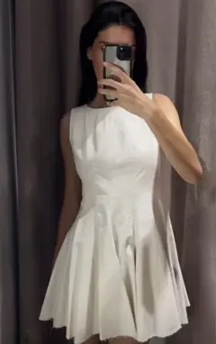 ZARA ZW COLLECTION スケーターミニワンピース