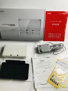 ニンテンドー3DS アイスホワイト Nintendo 美品 セット N3DS