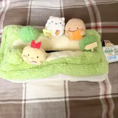 【レア】すみっコぐらし えびふらいのしっぽのおつかい ティッシュカバー
