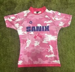 SANIX ピンク迷彩 レフェリー用ウェア S