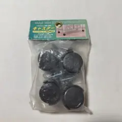 スチールラック用 黒いキャスター 4個入り