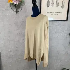 Spick&Span レディース ベスト ニットベスト ベージュ 綿100%