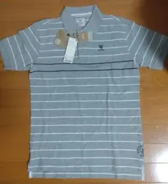 ユニクロ　ポロシャツ　Mサイズ　グレー