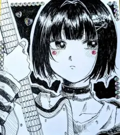 オリジナル 手描き アナログイラスト