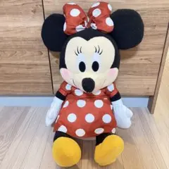【Disney】ディズニー　ミニーマウス　ミニーちゃん　BIGぬいぐるみ