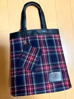 THE ALFEE:チェック柄トートバッグ ⭐︎未使用⭐︎