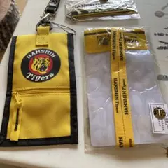 HANSIN Tigers ファスナー付きポーチ