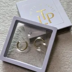 ❣️未使用❣️Thetis le Paris ゴールドフープピアス