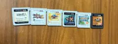 3DS、DSソフト6本セット