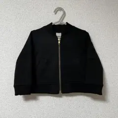 petitmain 無地　黒　アウター　90cm 女の子　キッズ　ベビー