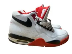Nike Air Flight ハイカットシューズ ホワイト/レッド