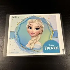 ディズニーザマーケット　ウーロン茶　ステッカー　エルサ