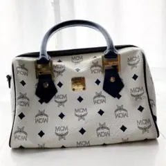 MCM 希少 ハンドバッグ 白 ホワイト MCMバッグ バッグ bag