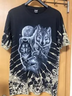 狼グラフィック Tシャツ