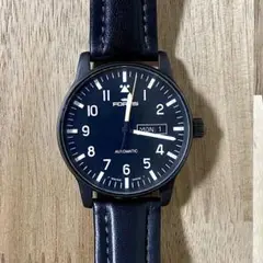 FORTIS フリーガークラッシックデイト純正カーフベルトナイロンストラップ美品 FORTIS フリーガークラッシックデイト純正カーフベルトナイロン