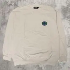 00's XLARGE トレーナー Y2K バックロゴ クリスマス限定 ホワイト