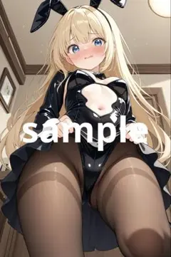 AIイラスト　セクシー　アニメイラスト　ポスター　A4サイズ　No.396