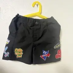 Little WEEKEND パッチ付きハーフパンツ 120