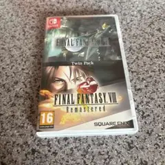 ファイナルファンタジーVII & VIII リマスタード 輸入版