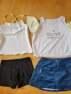 OLIVE des OLIVE 水着 4点セット 160cm