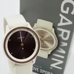 GARMIN ガーミン vivomove Sport ゴールド アイボリー