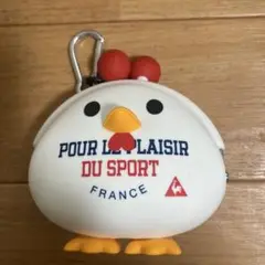 美品　ルコック　シリコンポーチ