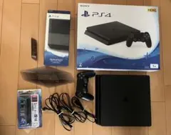 PS4 CUH-2100B B01 1TB本体 +小物セット