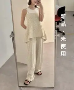 【新品】SHENERY シーナリー ダブルストラップドットサロペット