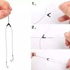 50個 釣り用品(^^) 二又分離ゴム