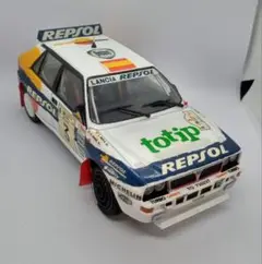ハセガワ 1/24 REPSOLランチアスーパーデルタ 1993 ＃3 完成品
