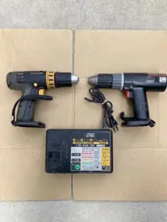 National松下電工ドライバードリル と充電器3つセット