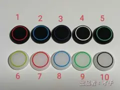 PS5他 コントローラー用ゴム製アナログスティックキャップ 2個×2セット