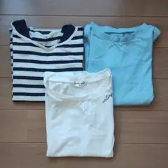 【匿名配送】キッズ　女の子　トップス 3点セット