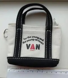 VAN ミニトートバッグ コインケース