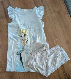 ディズニー　アナと雪の女王　エルサ　夏用パジャマ130