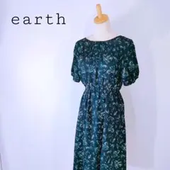 earth music & ecology フローラルワンピース　涼しい