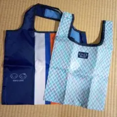 新品　RUN & LOVE ラン アンド ラブ　　エコバッグ　2点