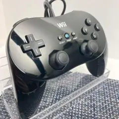 【フルメンテナンス】Wii WiiUクラシックコントローラーProブラック c